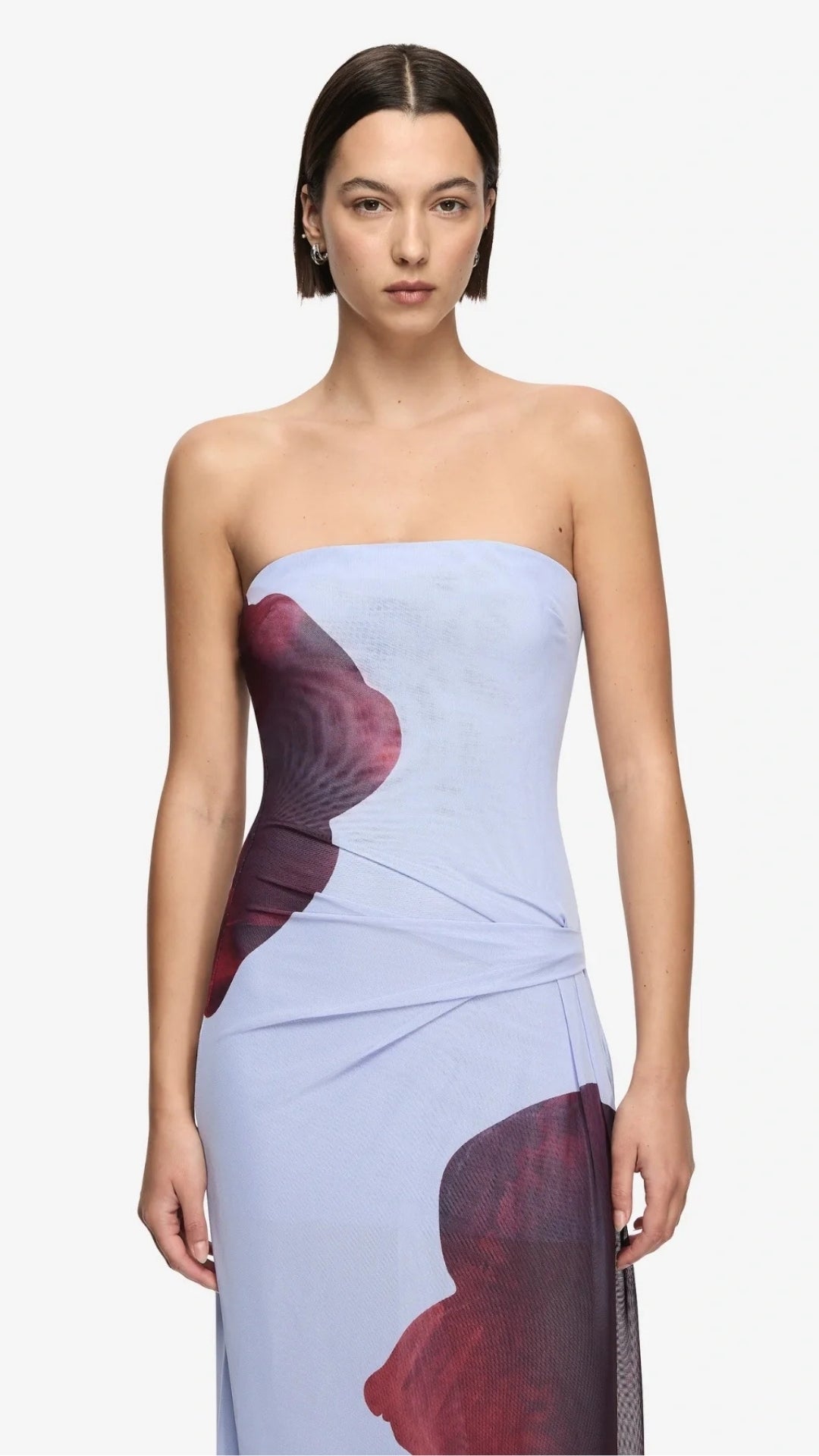Georgiana Strapless Maxi Dress Bloom Floral