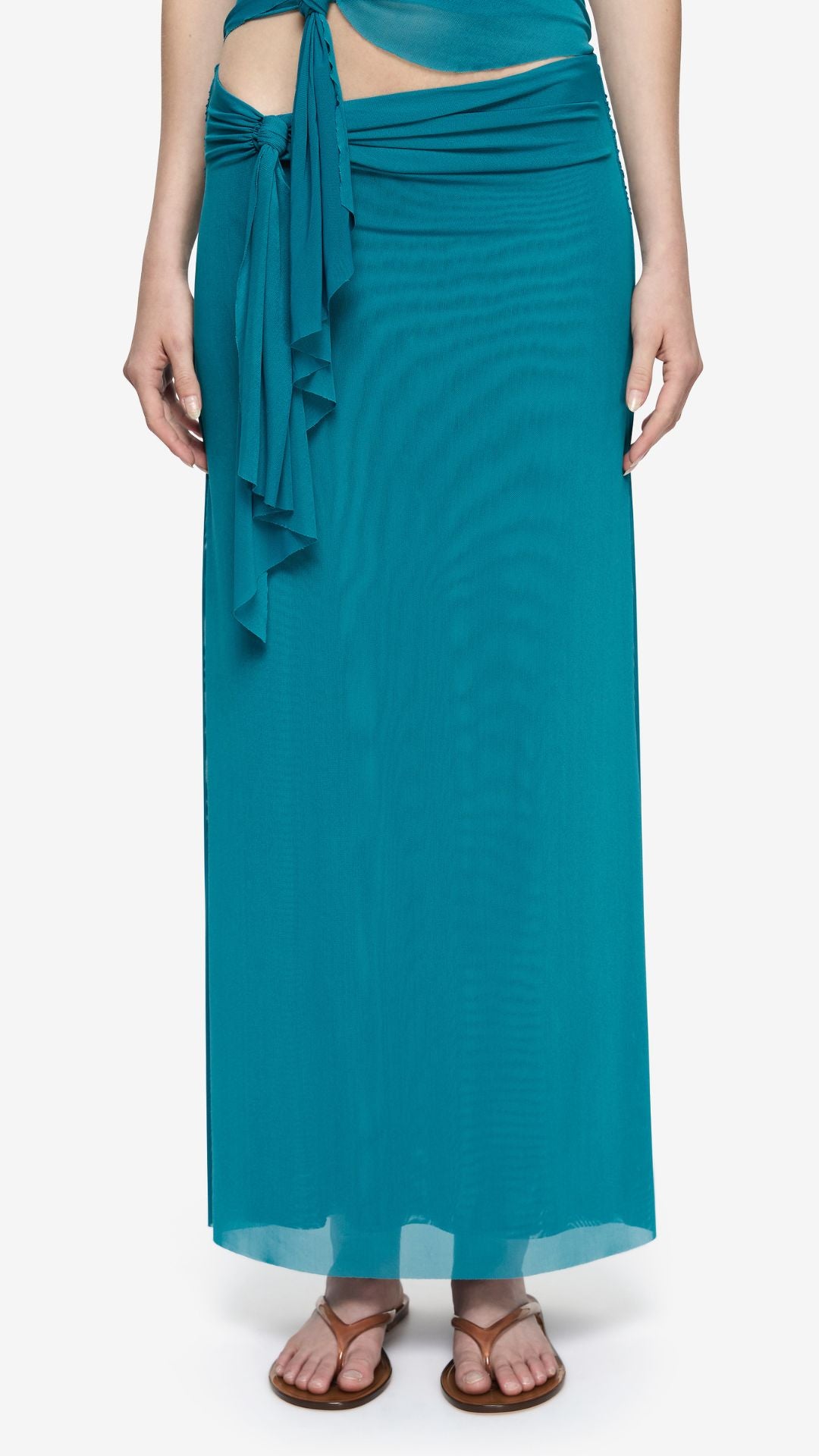 OLYSSIA KNOT SKIRT