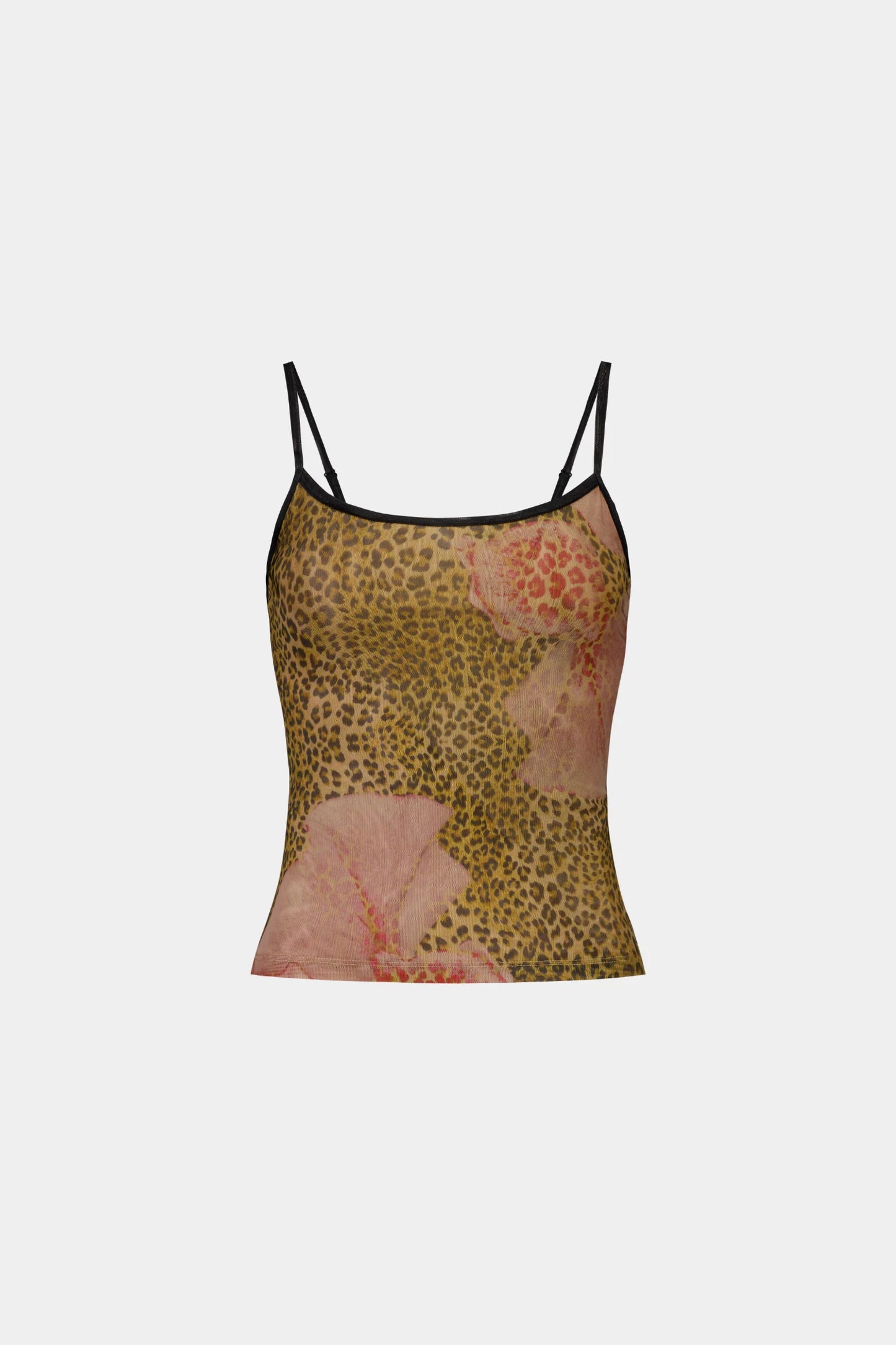 Camisole Mesh Leopard