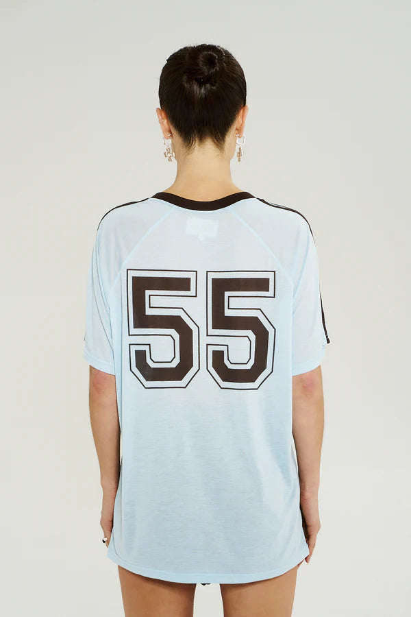 V Neck Jersey Tee - ICEL