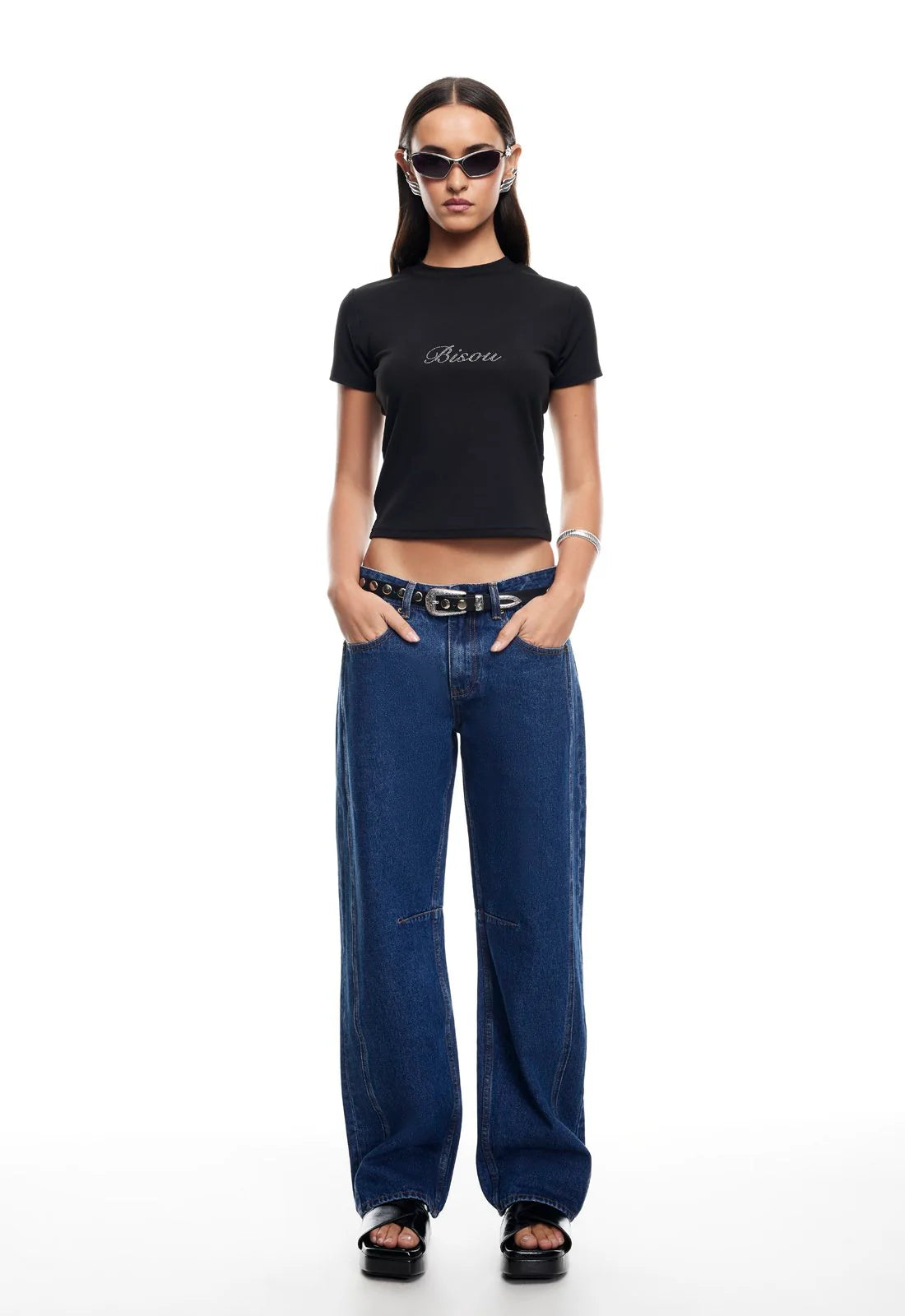 BISOU TEE - BLK