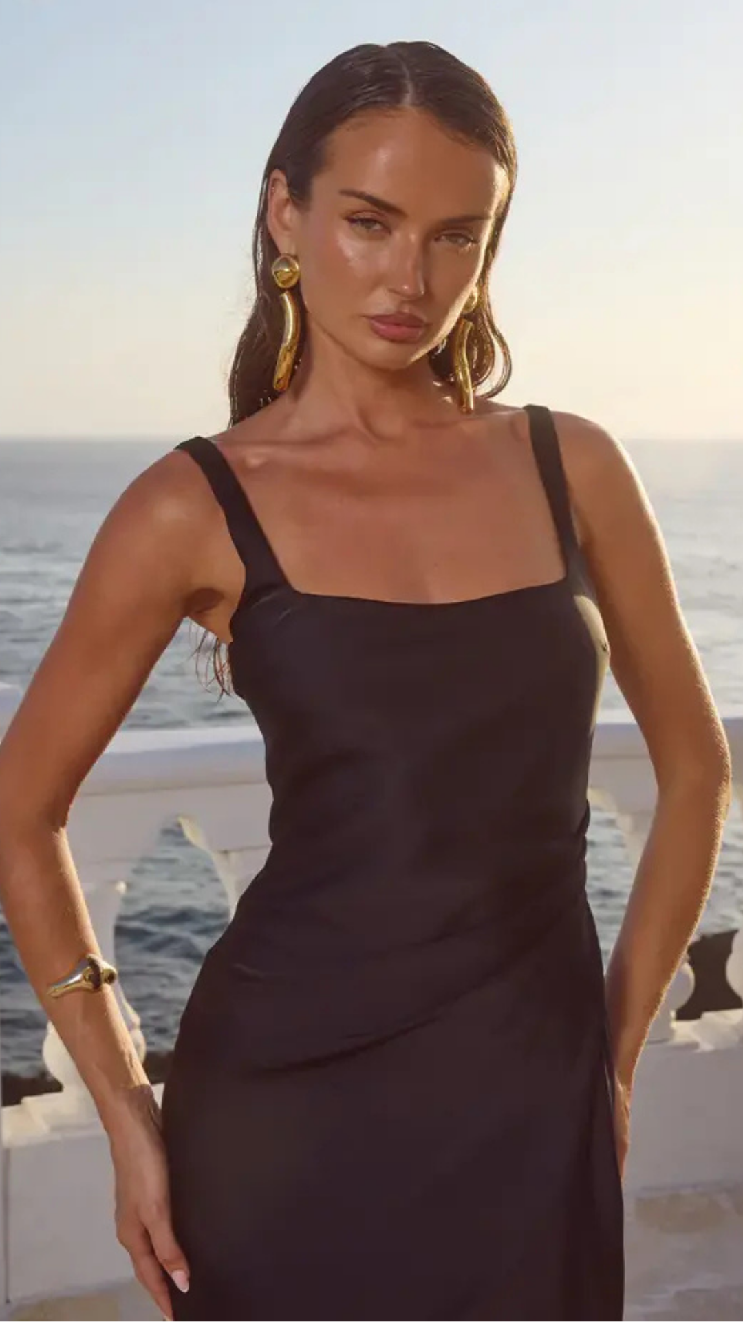 Esme Maxi Dress -Noir