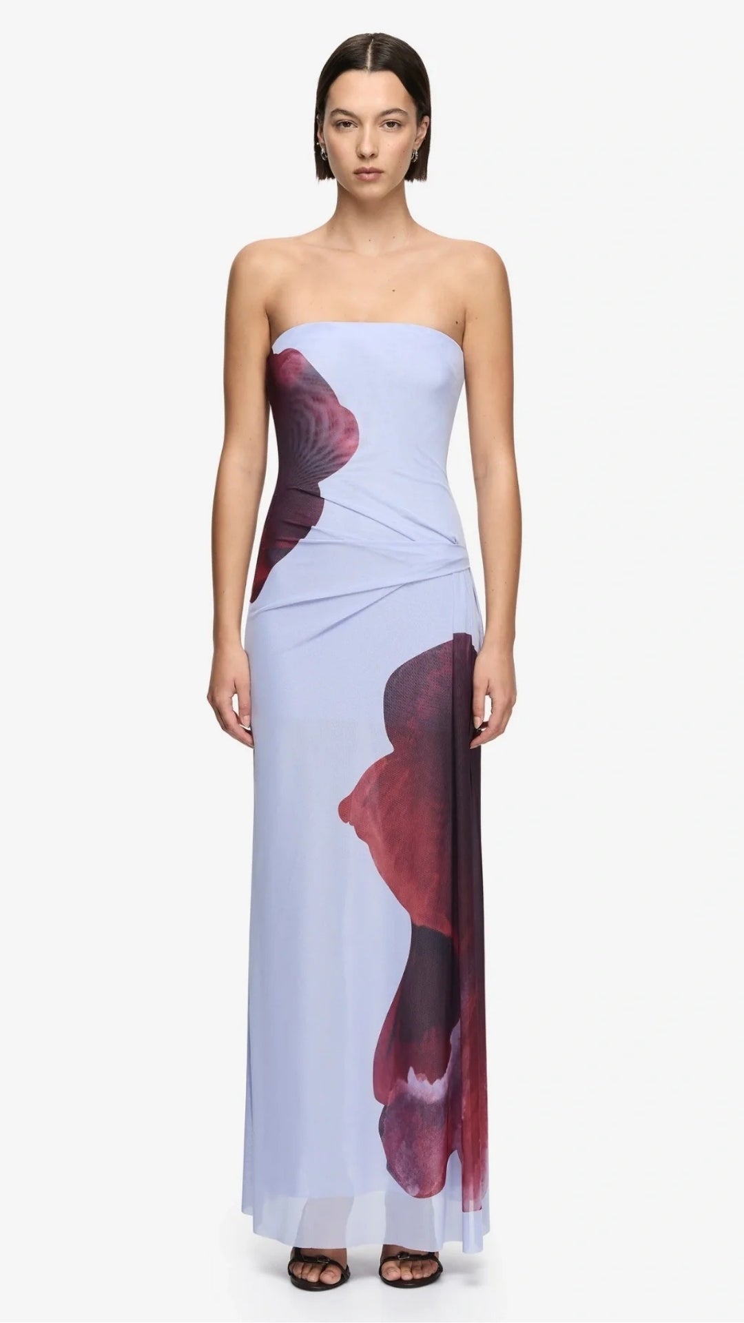 Georgiana Strapless Maxi Dress Bloom Floral