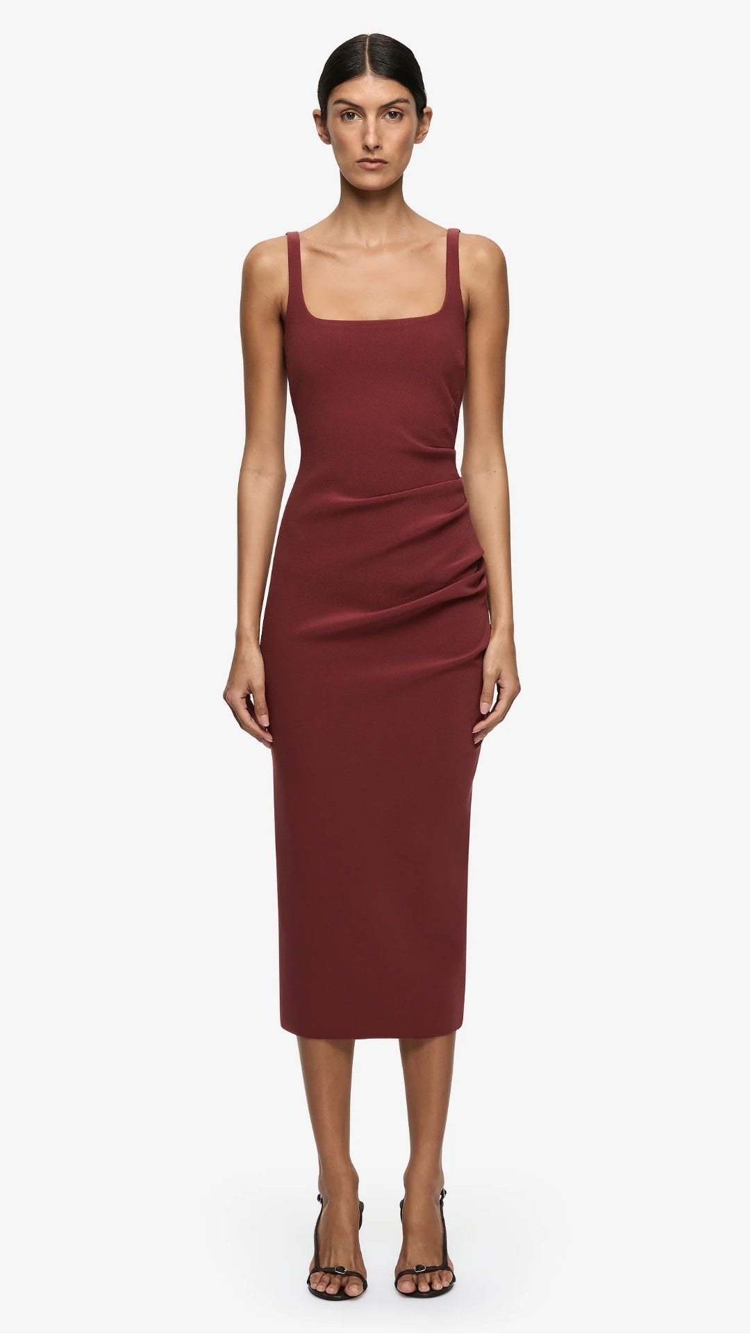Karina Tuck Midi Dress