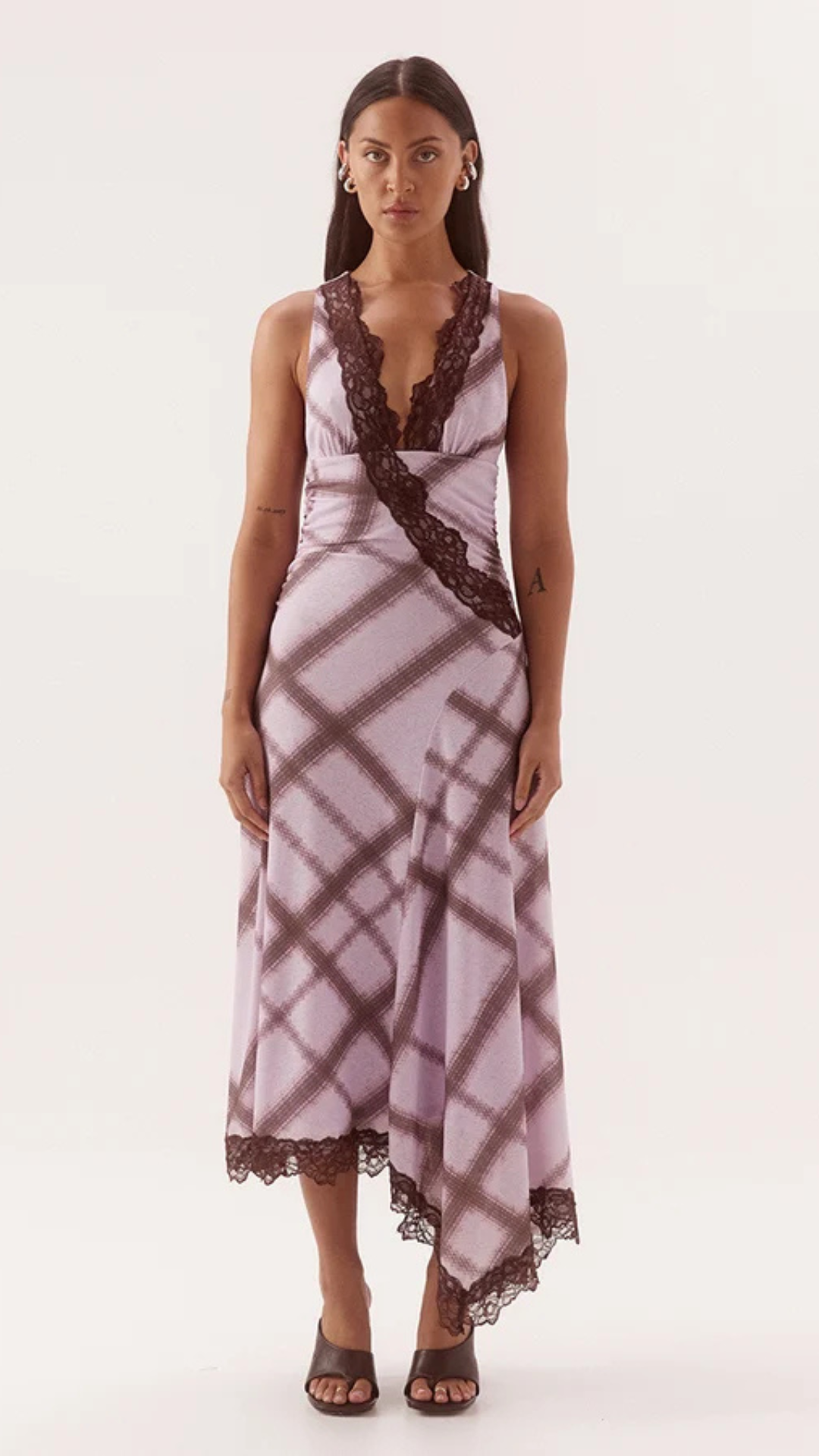 ASHTI DRESS - PLAID