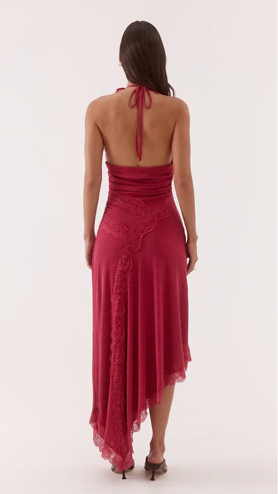 LONI DRESS - BERRY