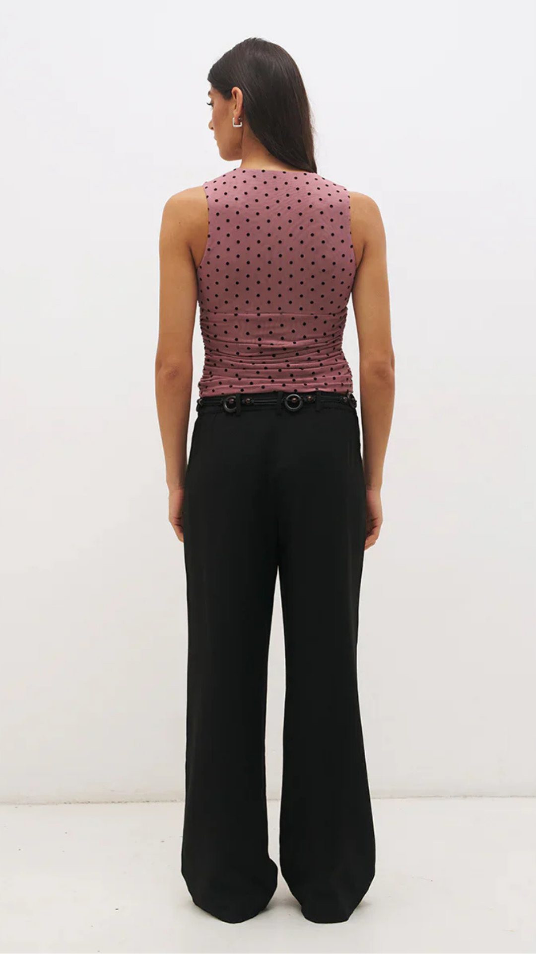 Sonata Spot Top Rosewood And Black