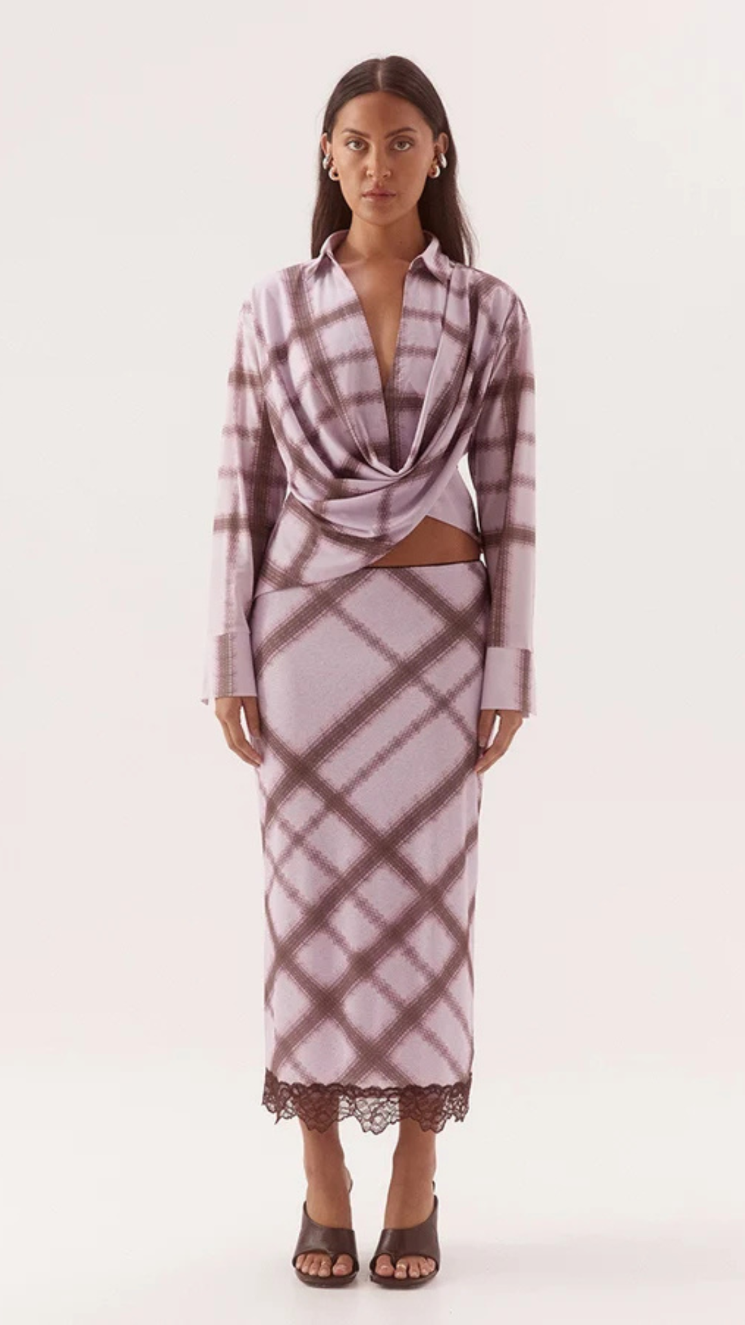 ASHTI SHIRT - PLAID