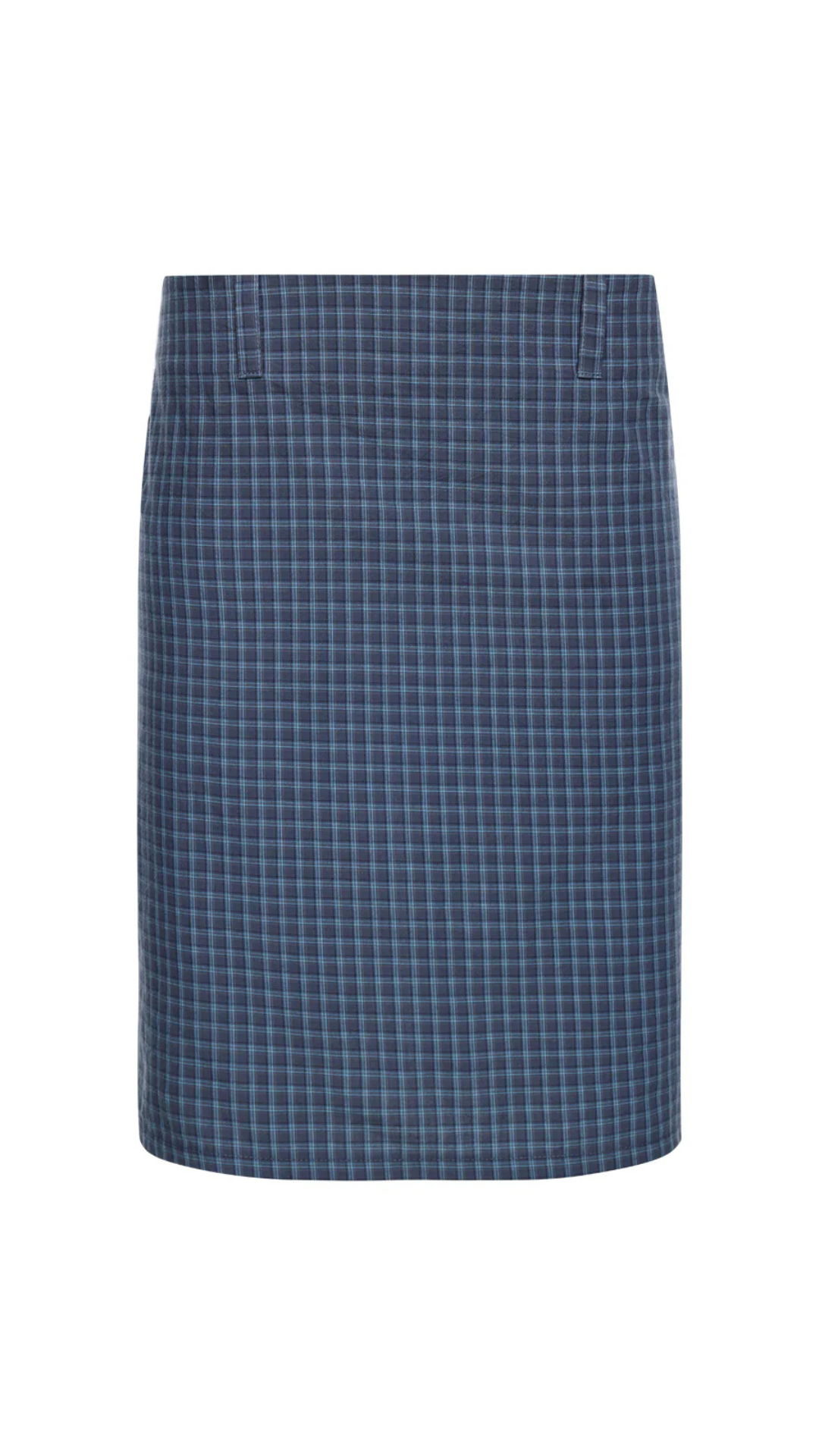 PLAY ON MIDI SKIRT - NAVY
