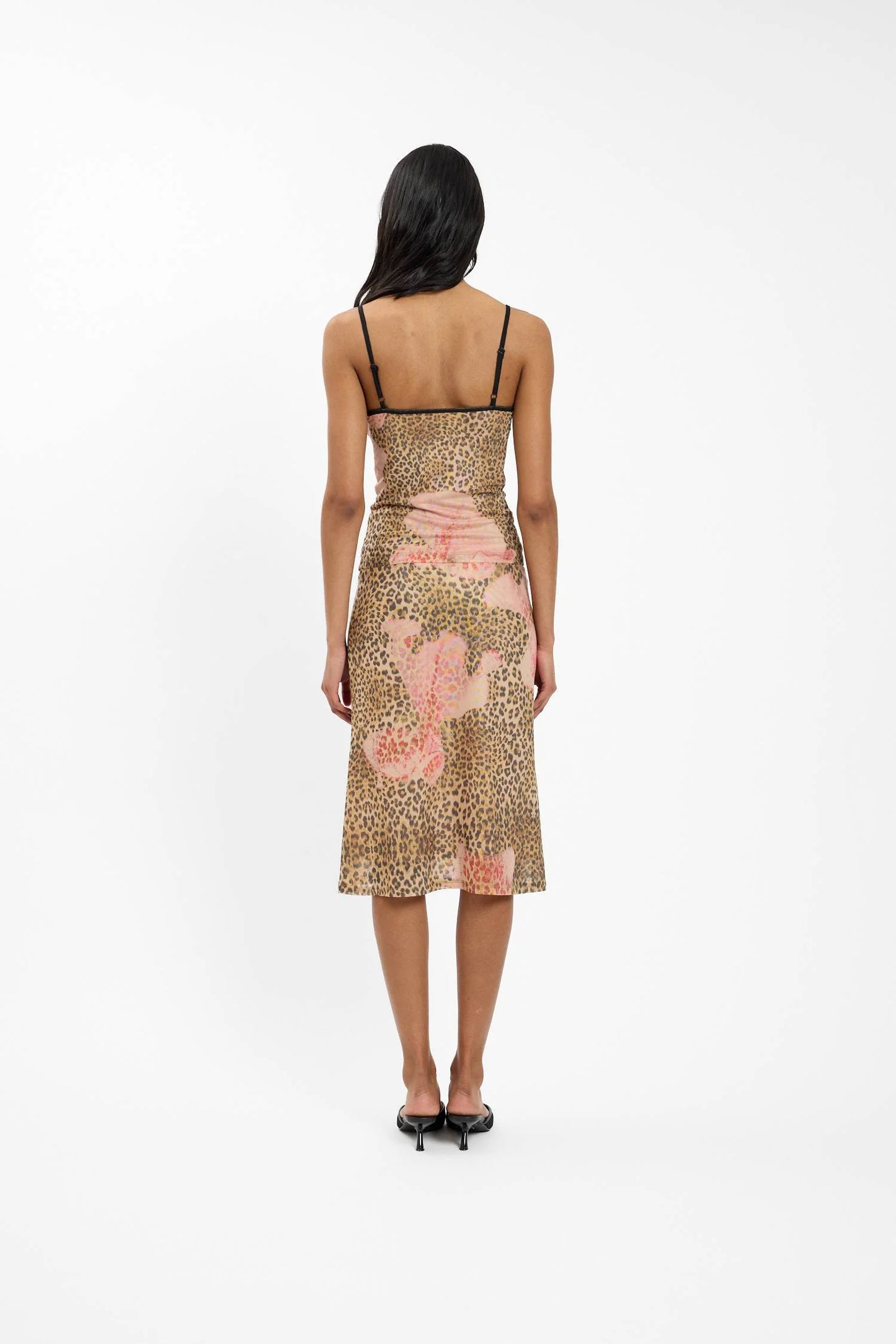 Camisole Mesh Leopard