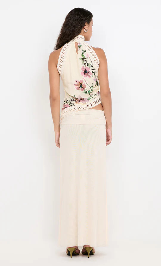 Eva Maxi Skirt in Snow
