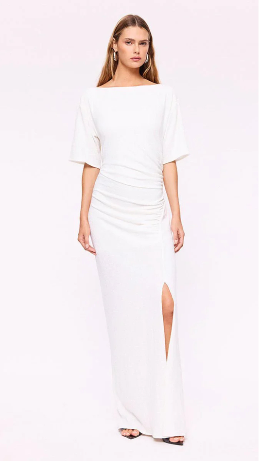 Kristen Ruched Maxi Dress