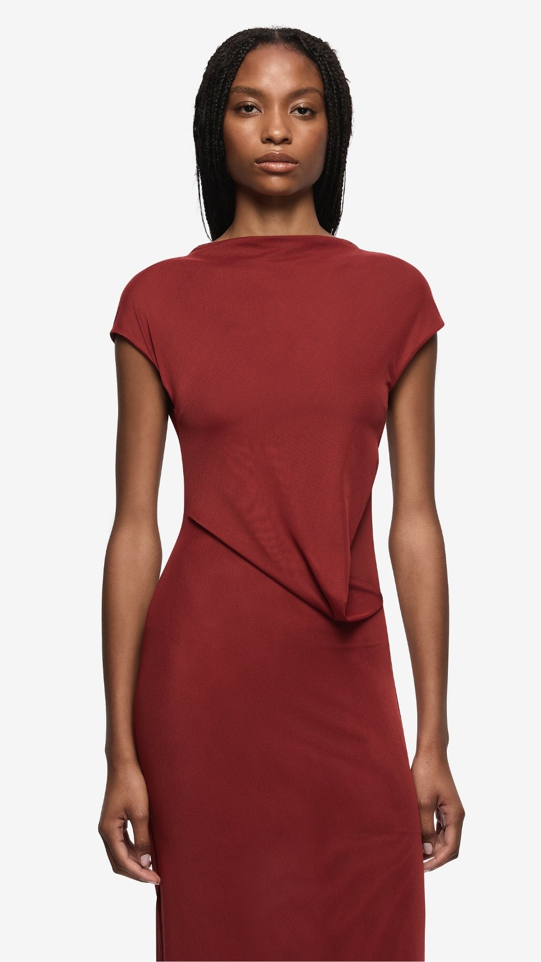 Willorin Layered Maxi Dress in Sangria – A R G E N T I N A