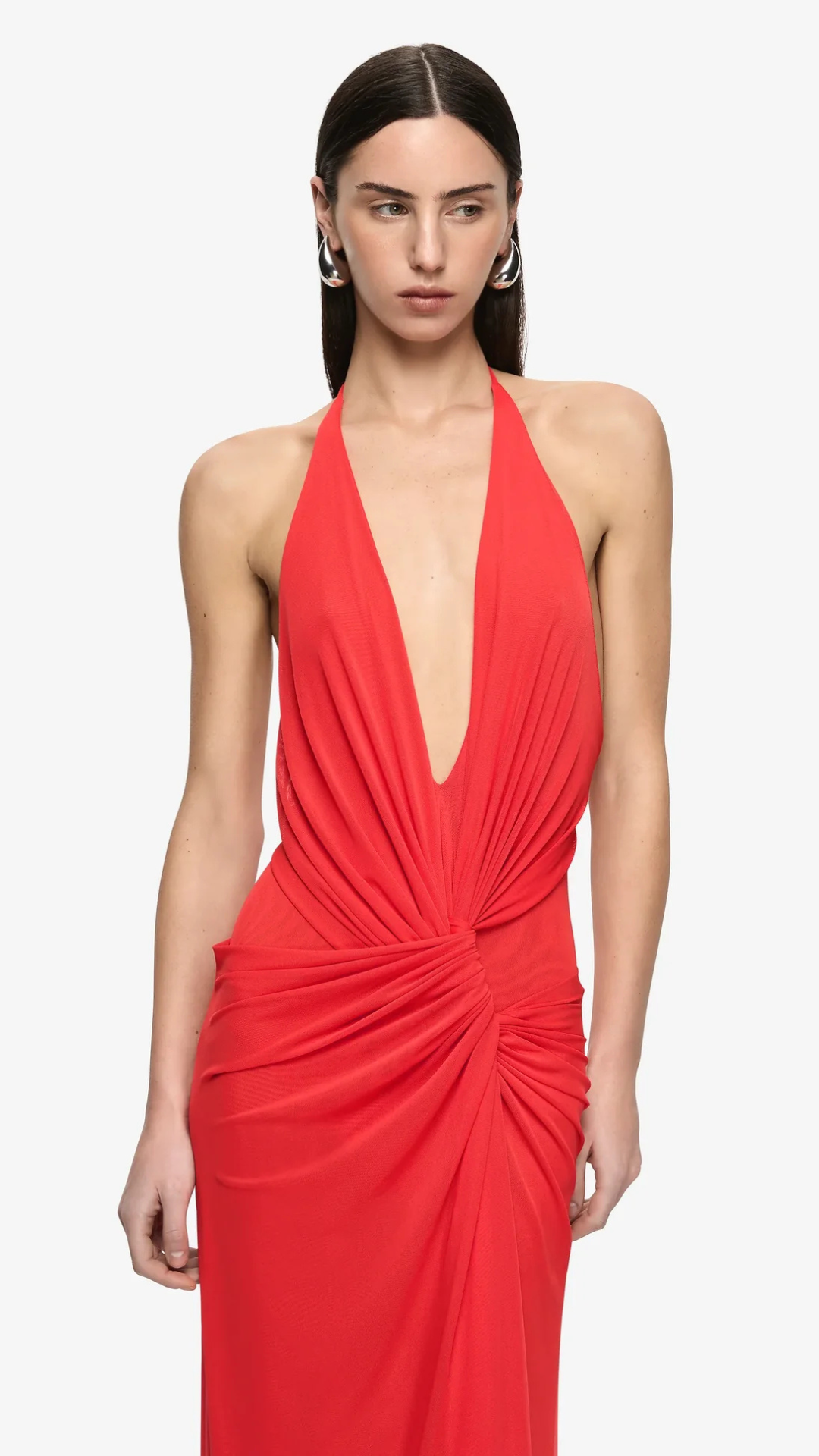 Xanthi V Neck Maxi Dress