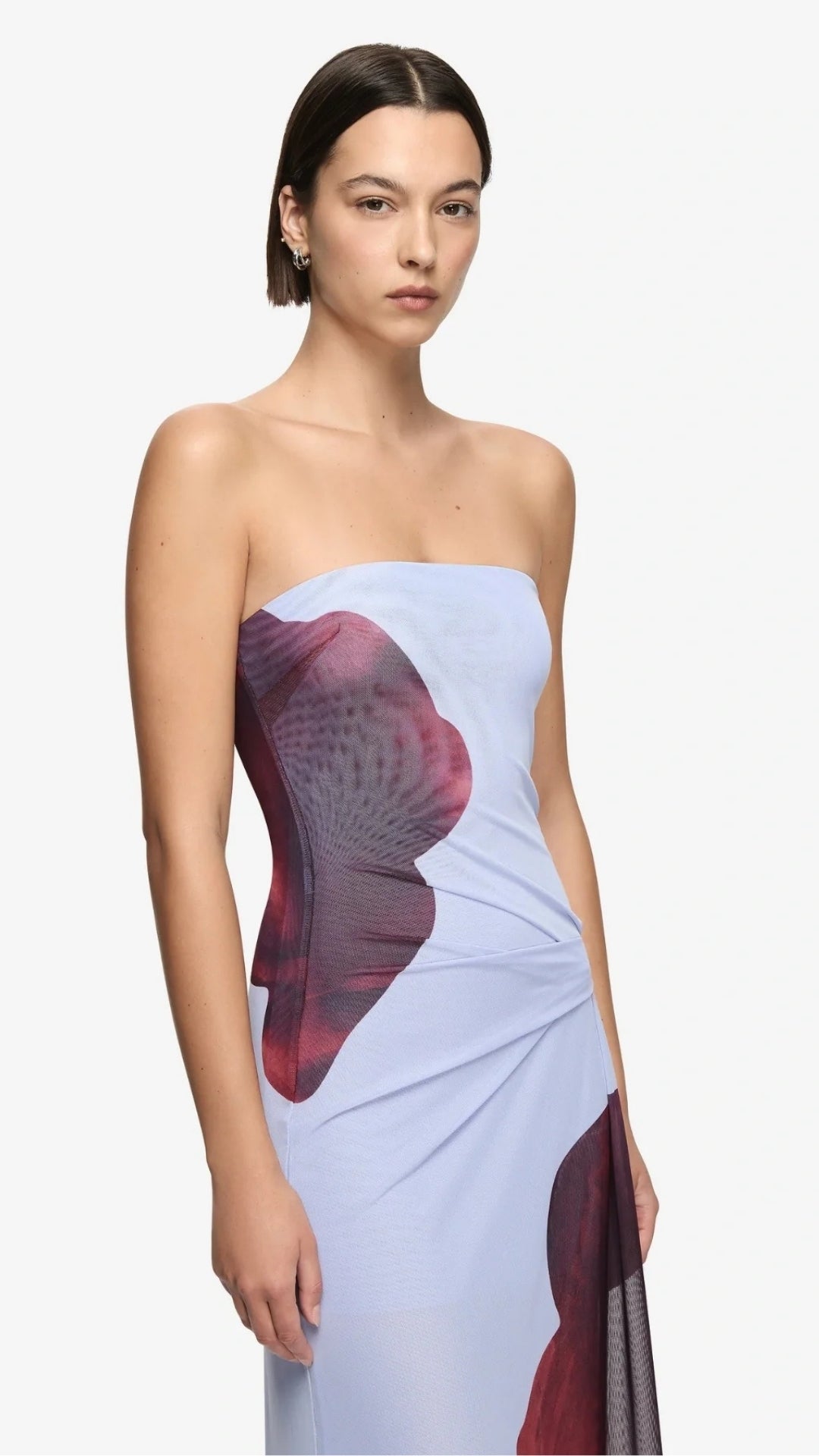 Georgiana Strapless Maxi Dress Bloom Floral