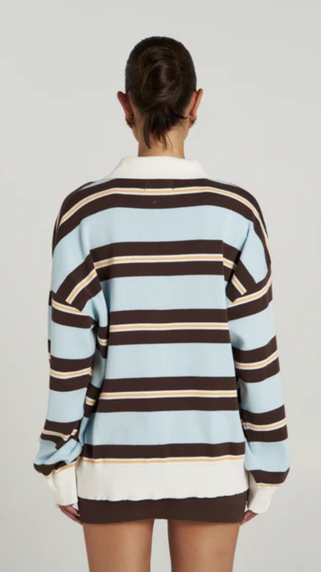 STRIPE LS POLO - APEROL STRIPE