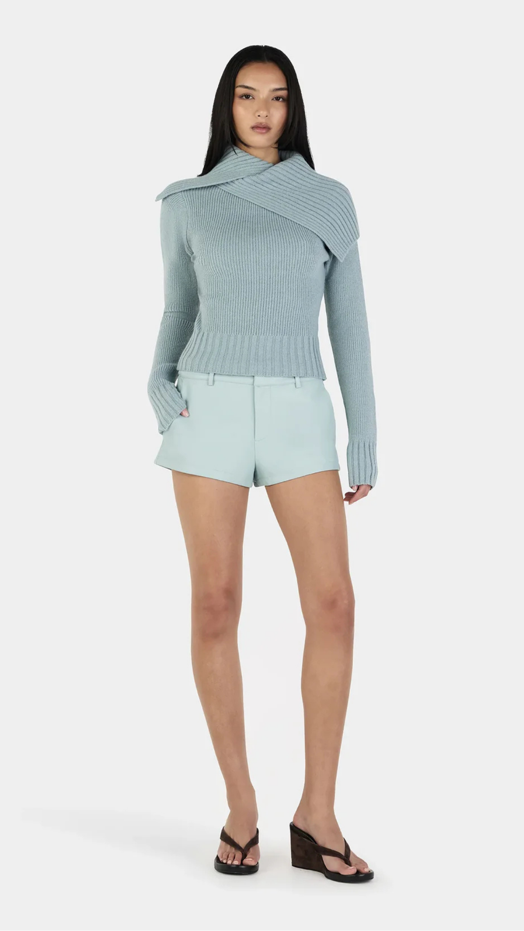 Roxanne Turtleneck Seafoam