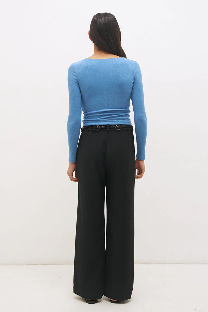The Milo Top in Bahamas Blue