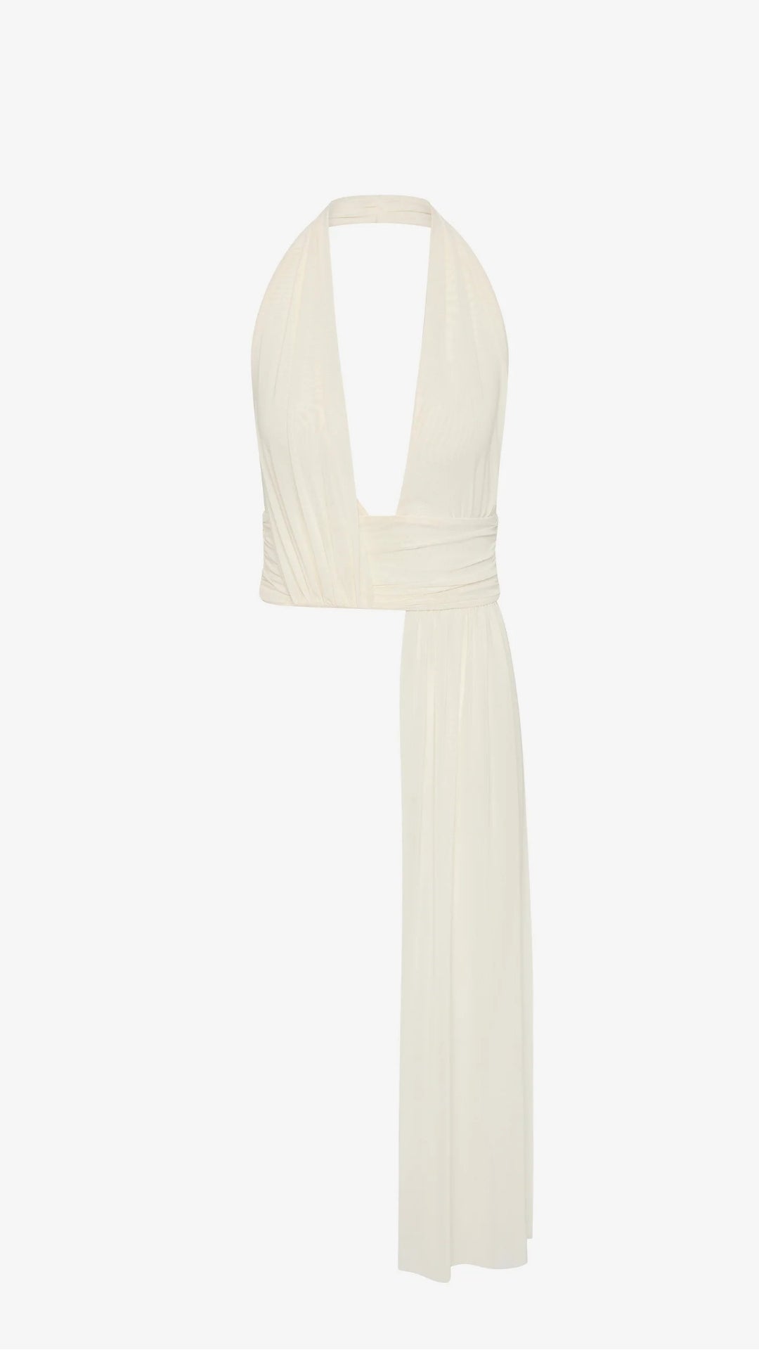 Eva Drape Top  Snow
