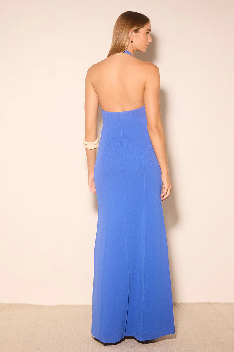 Nile Knit Dress - Azul Blue