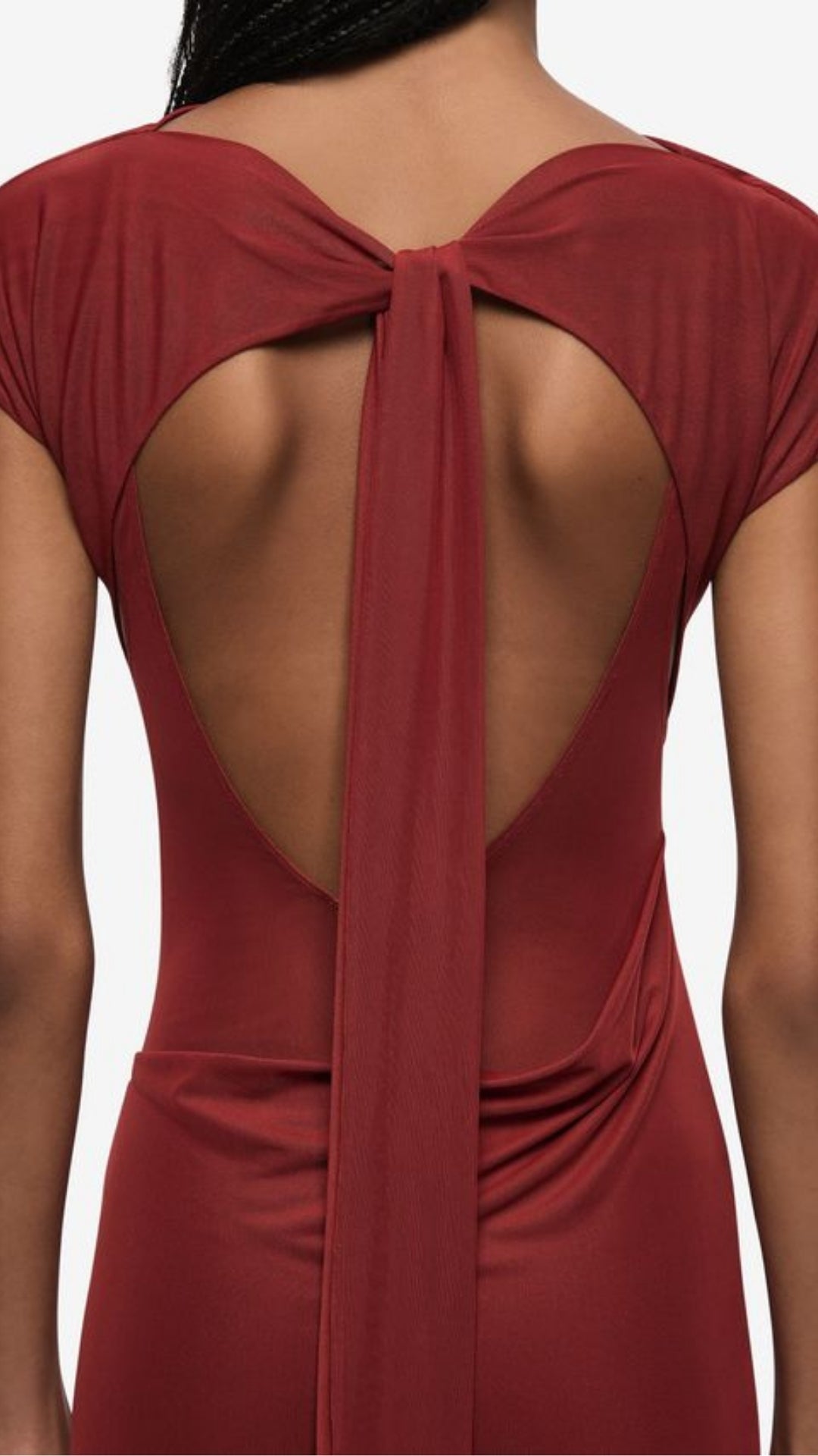 Willorin Layered Maxi Dress in Sangria