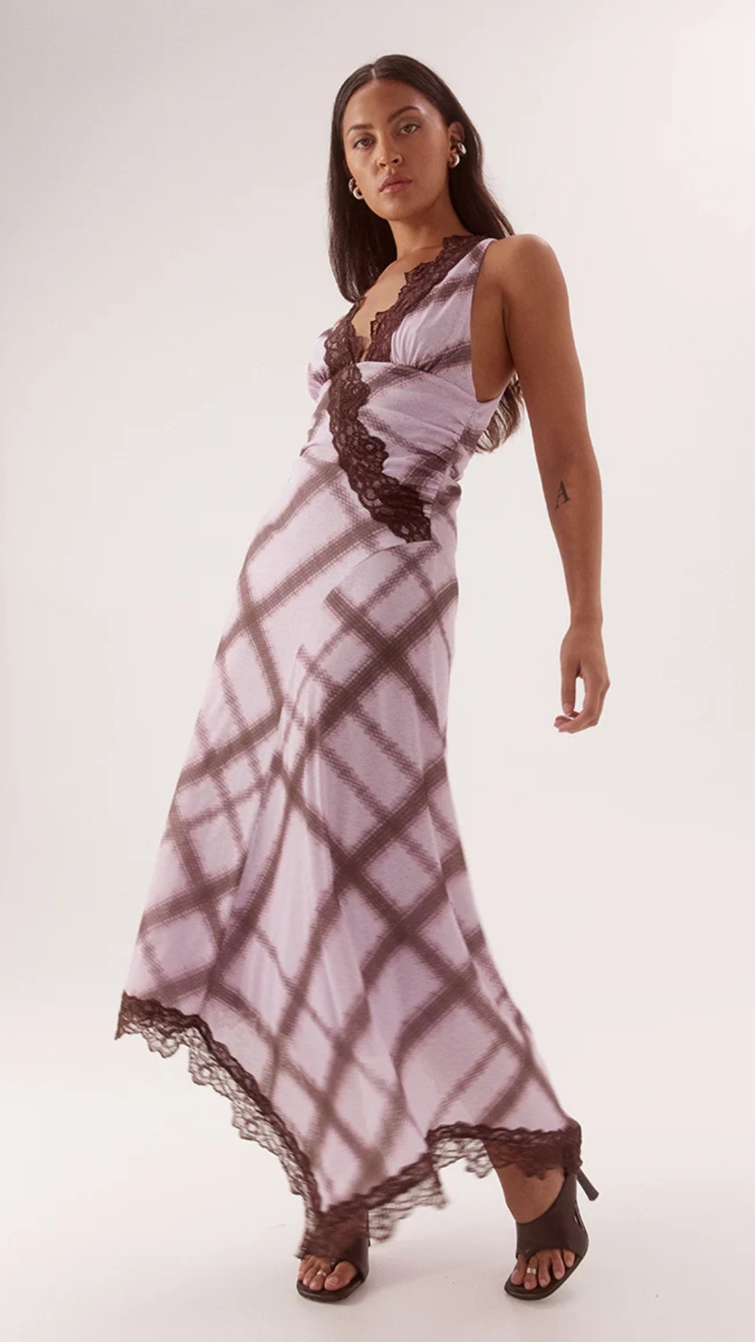 ASHTI DRESS - PLAID
