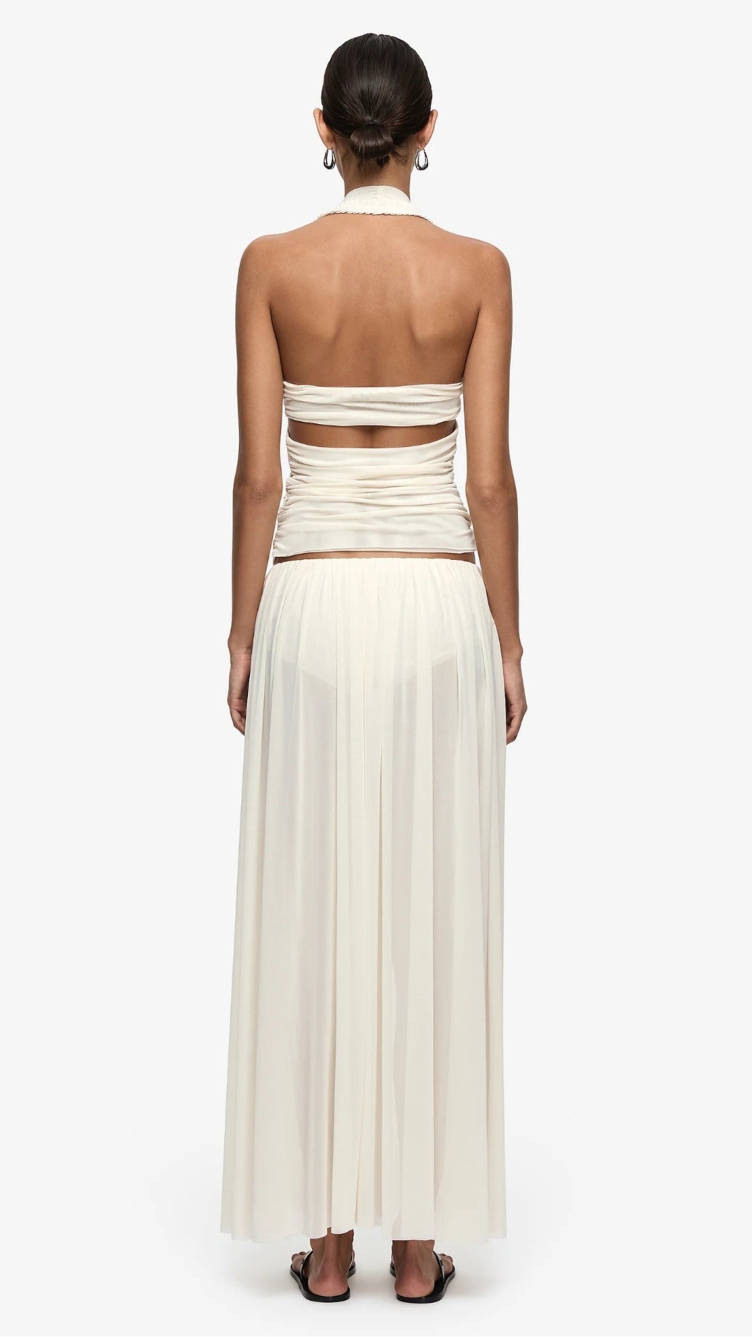 Camille Maxi Skirt in Buttercream