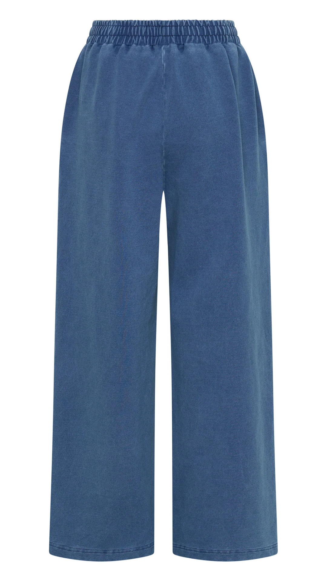 ACID WASH TRACKPANT - DENIM BLUE