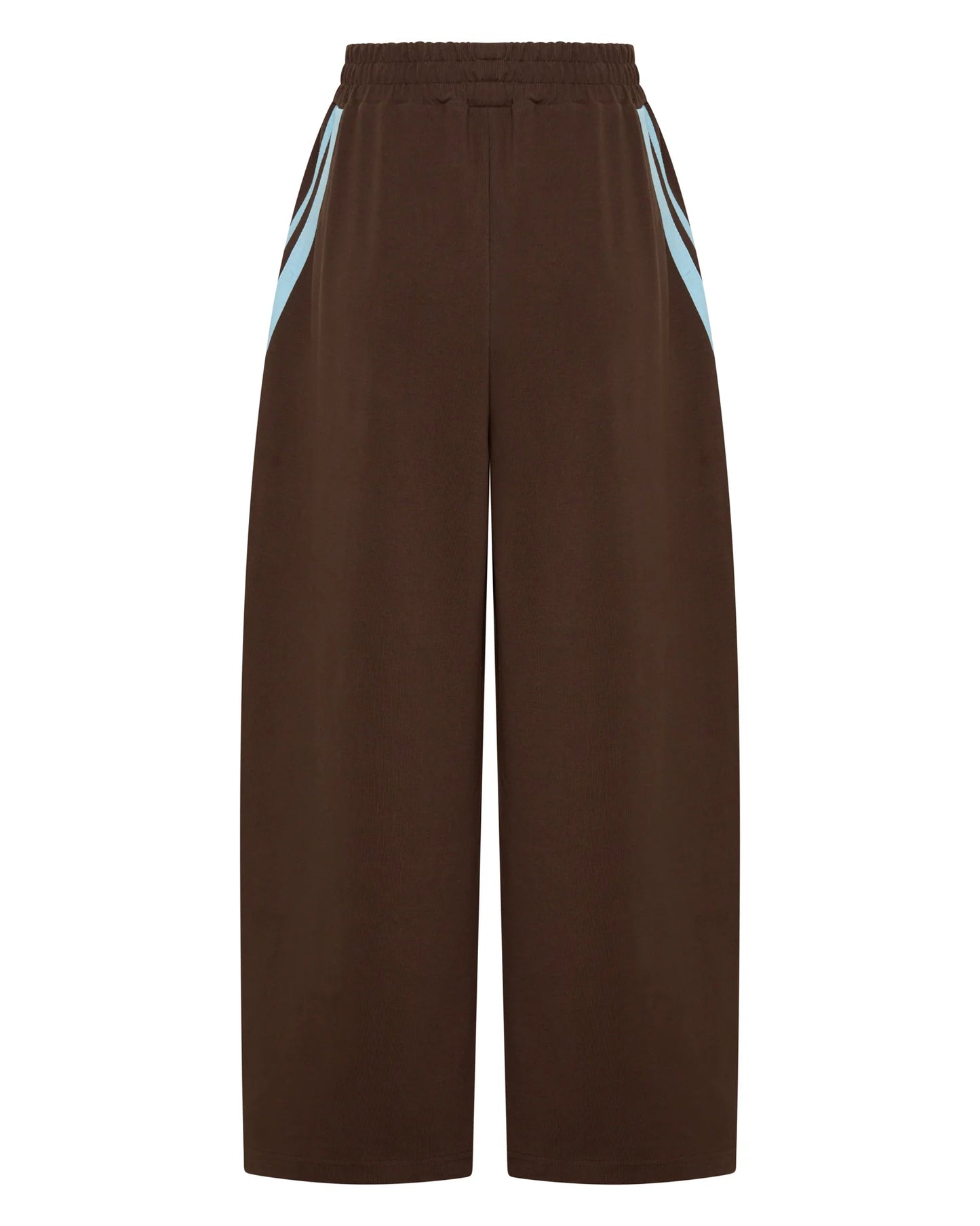 SŚAINT BARREL PANT - BROWN & BLUE