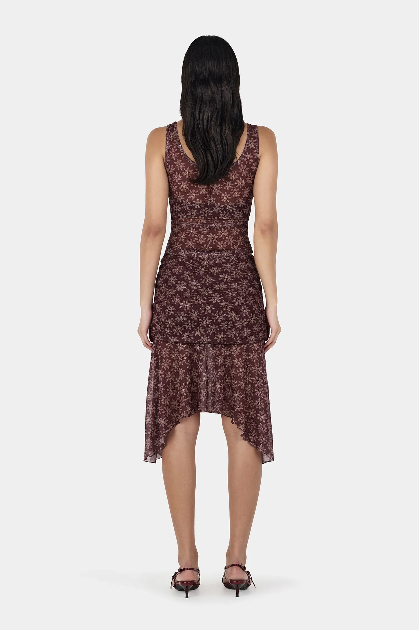Caro Skirt Daisy Dot Cherry
