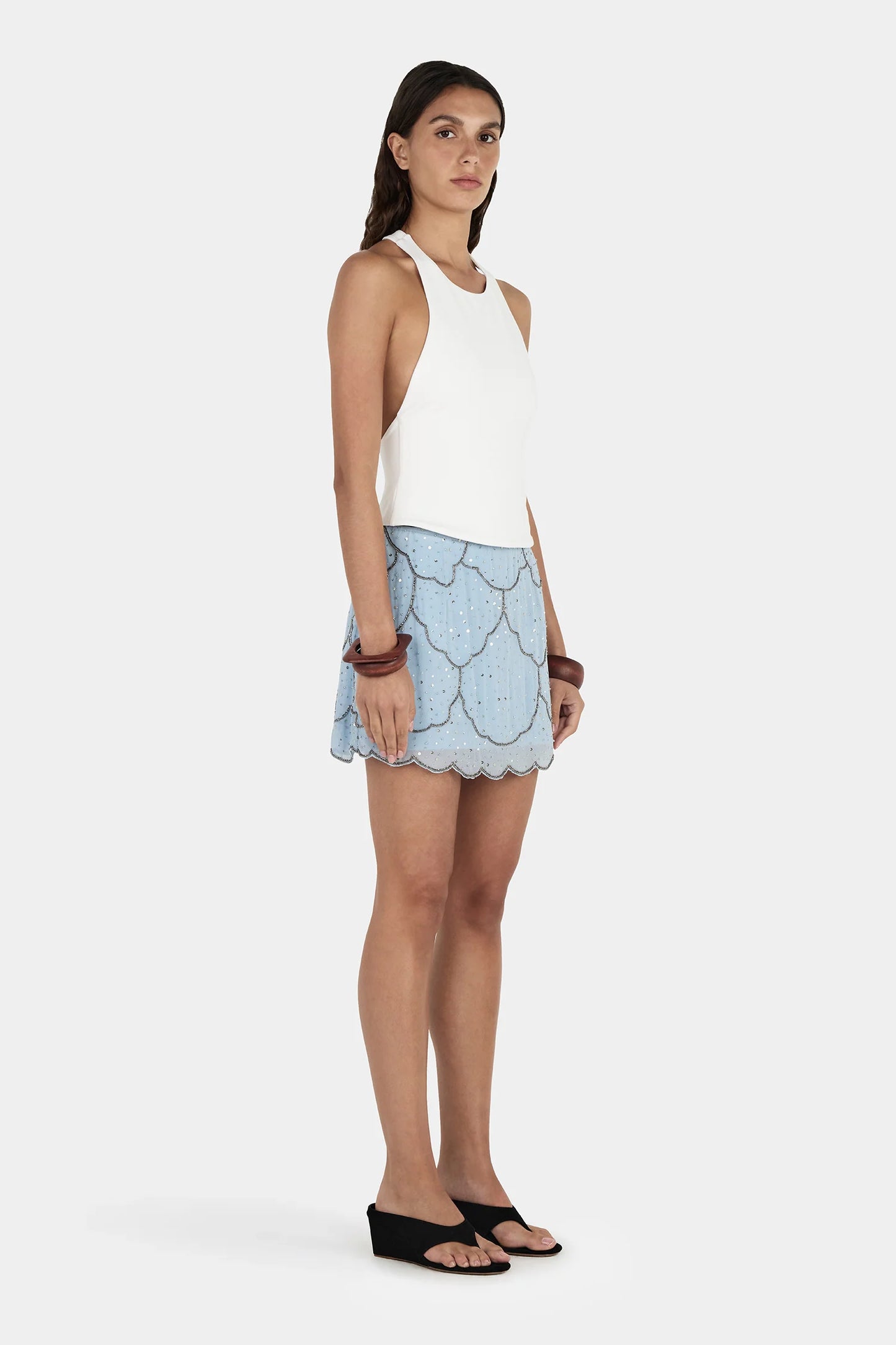 The Kenny Halter Top Ivory