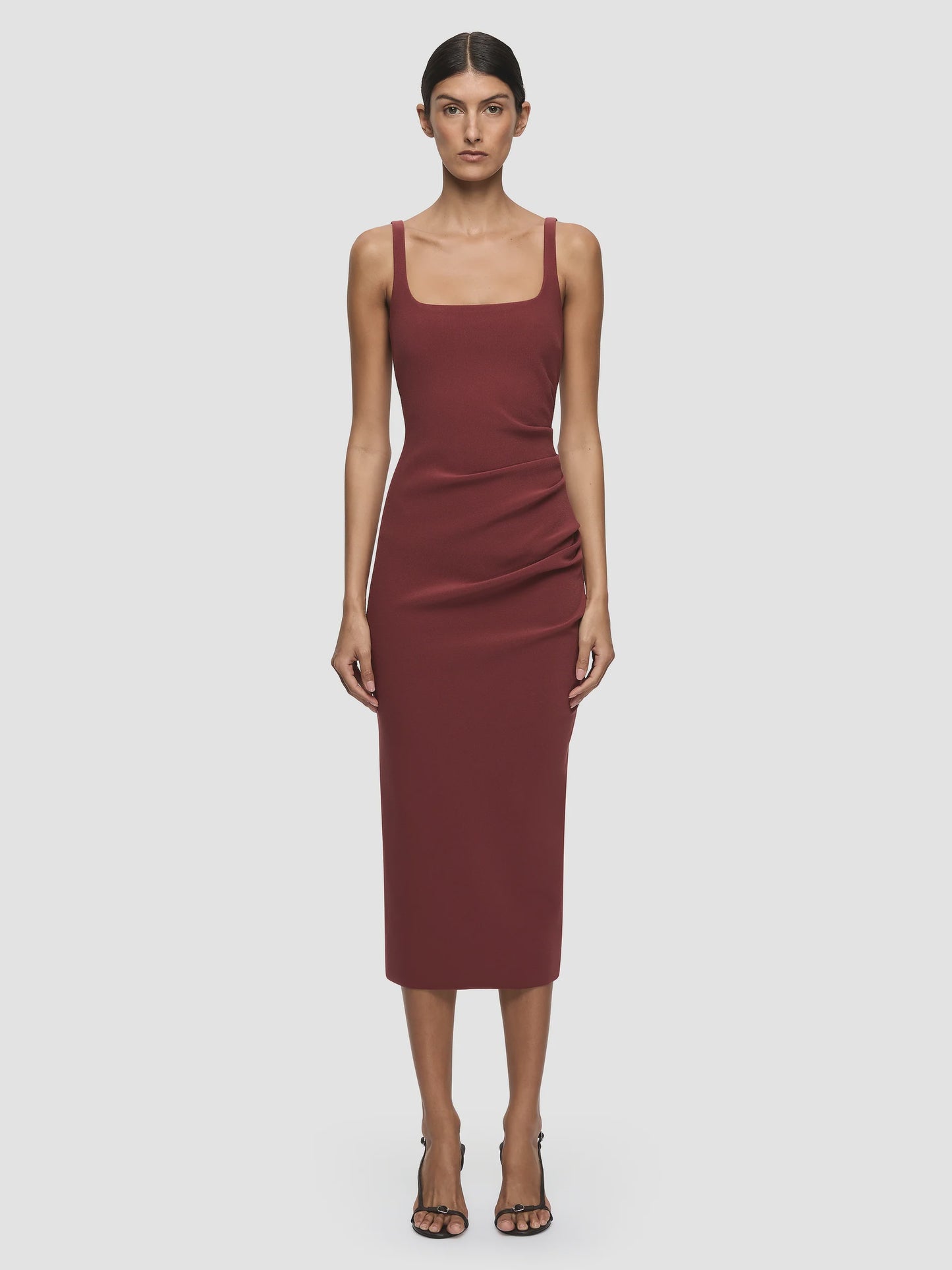 Karina Tuck Midi Dress