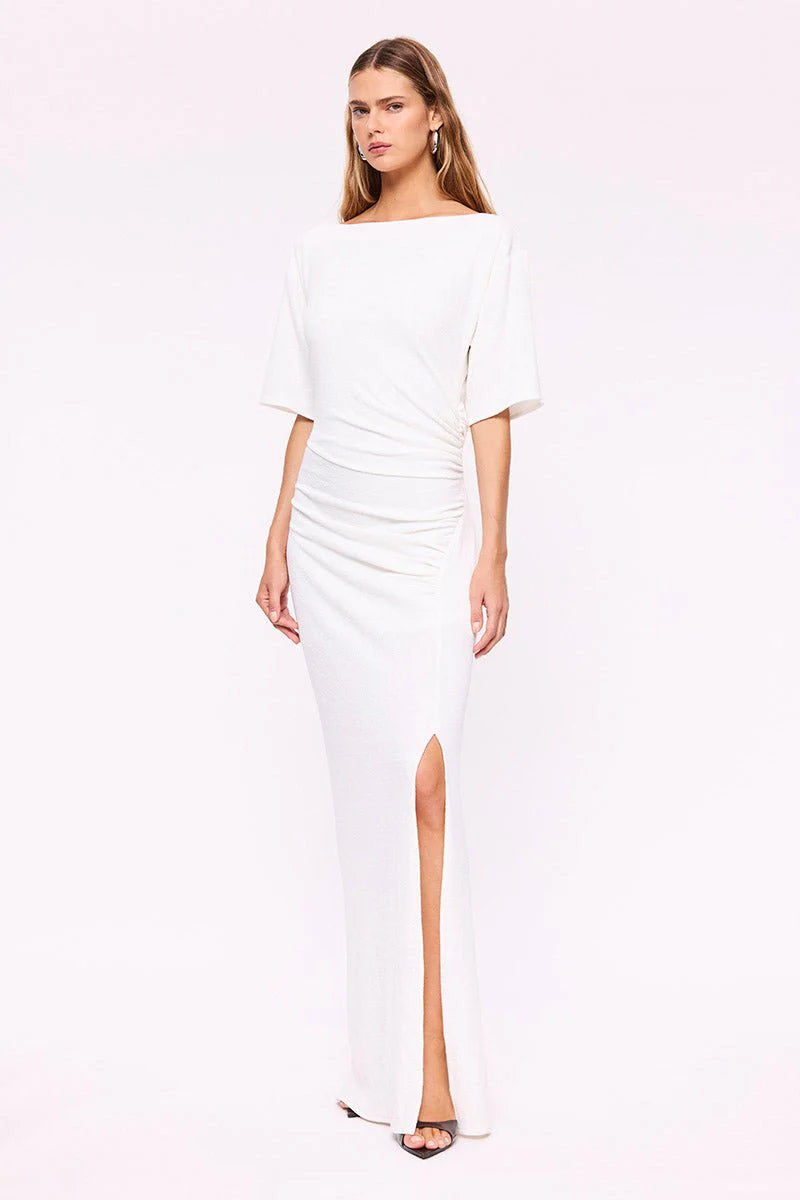 Kristen Ruched Maxi Dress