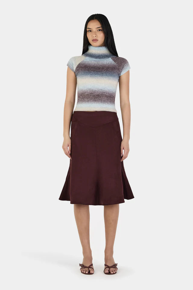 Lucilla Skivvy Tee Cocoa Gradient