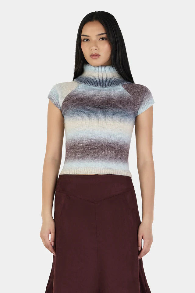 Lucilla Skivvy Tee Cocoa Gradient