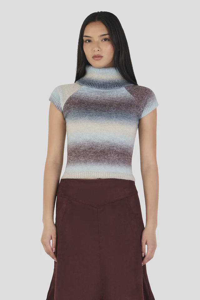 Lucilla Skivvy Tee Cocoa Gradient