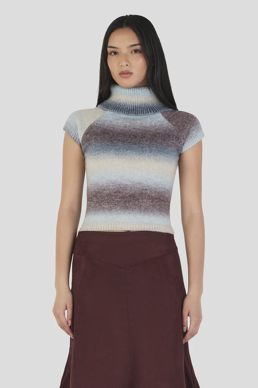 Lucilla Skivvy Tee Cocoa Gradient
