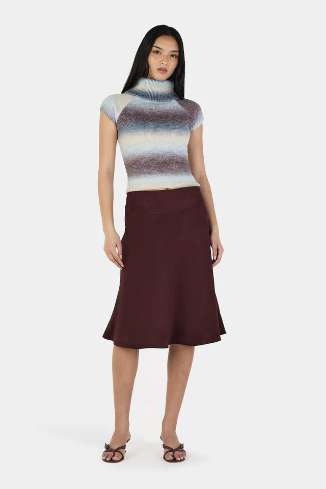 Lucilla Skivvy Tee Cocoa Gradient