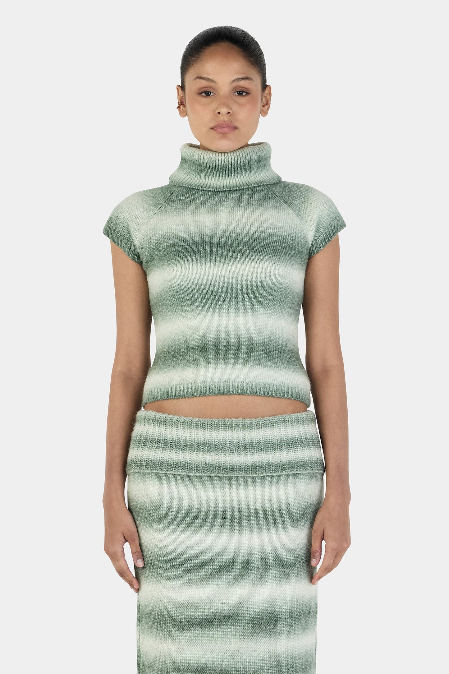 Lucilla Skivvy Tee Forest Gradient