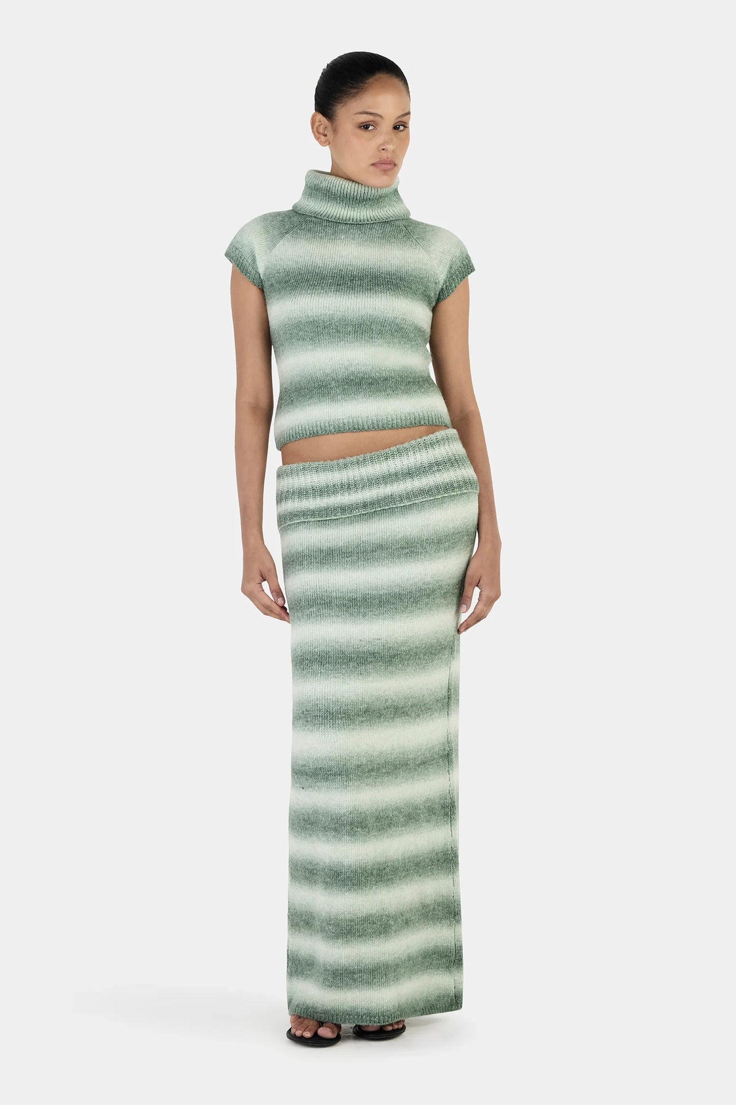 Lucilla Skivvy Tee Forest Gradient