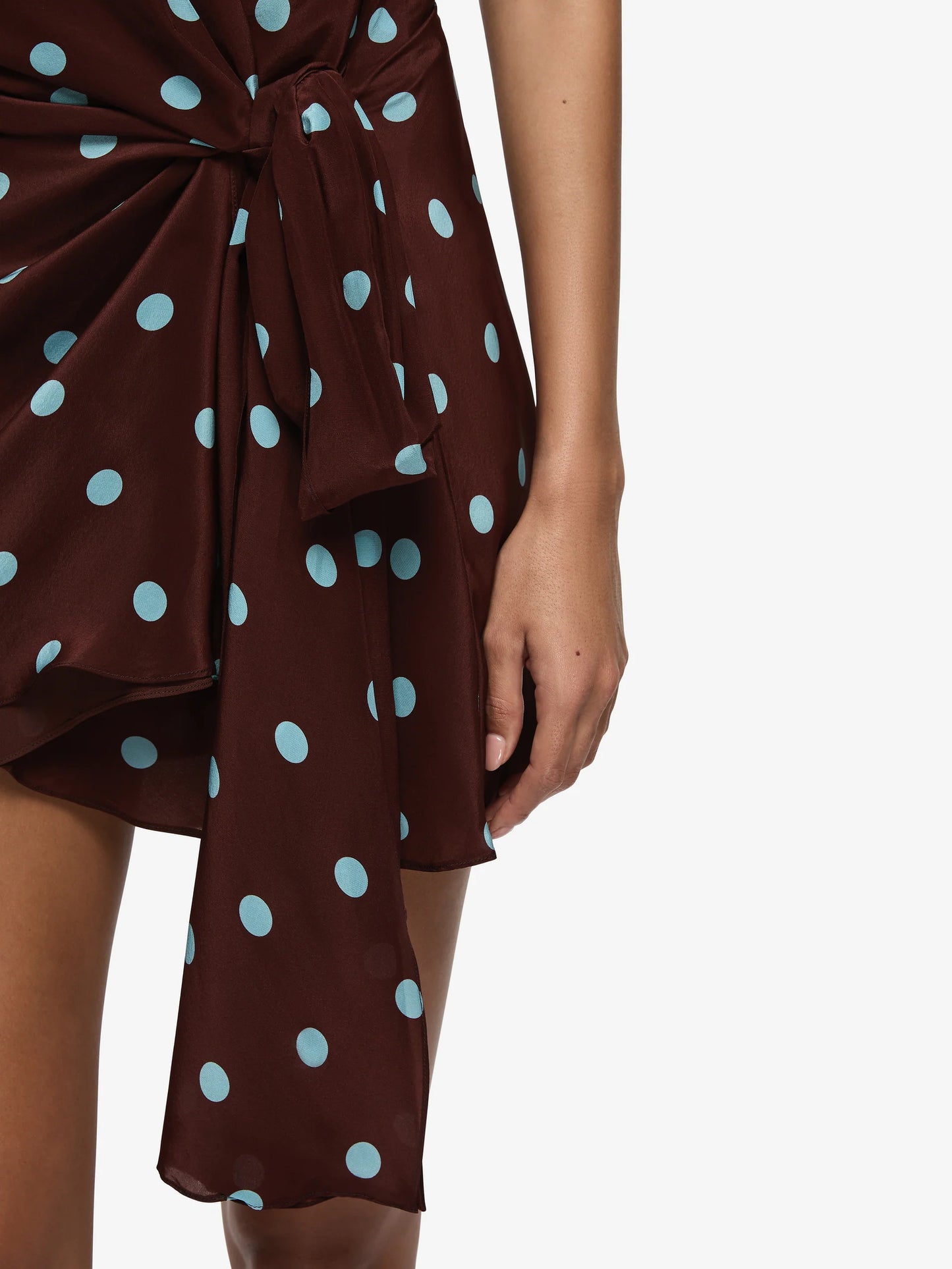 Mathilde Halter Mini Dress Polka Dot