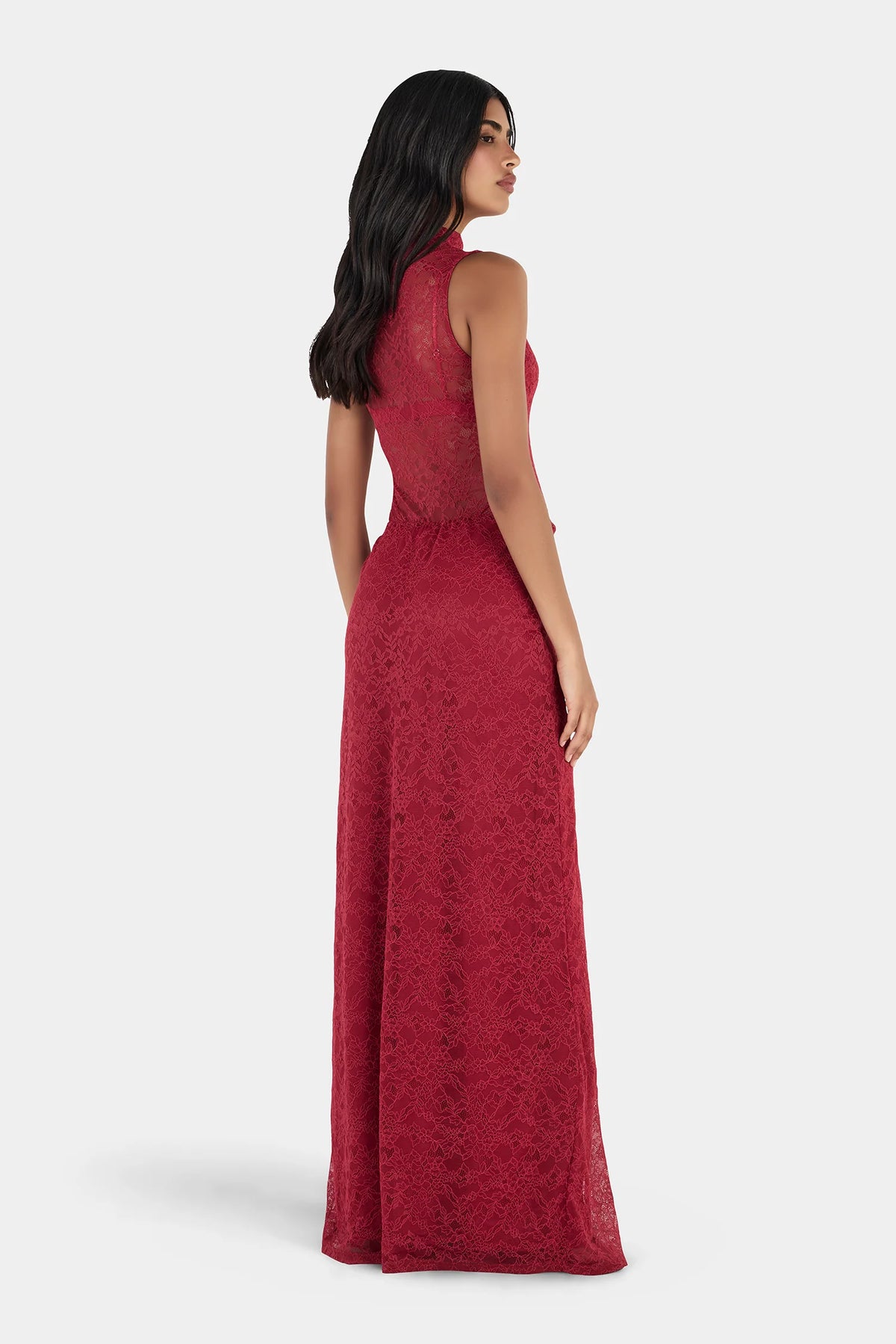 Mariam Maxi Dress Lipstick