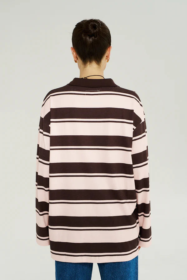 LS Polo -Choc Rose